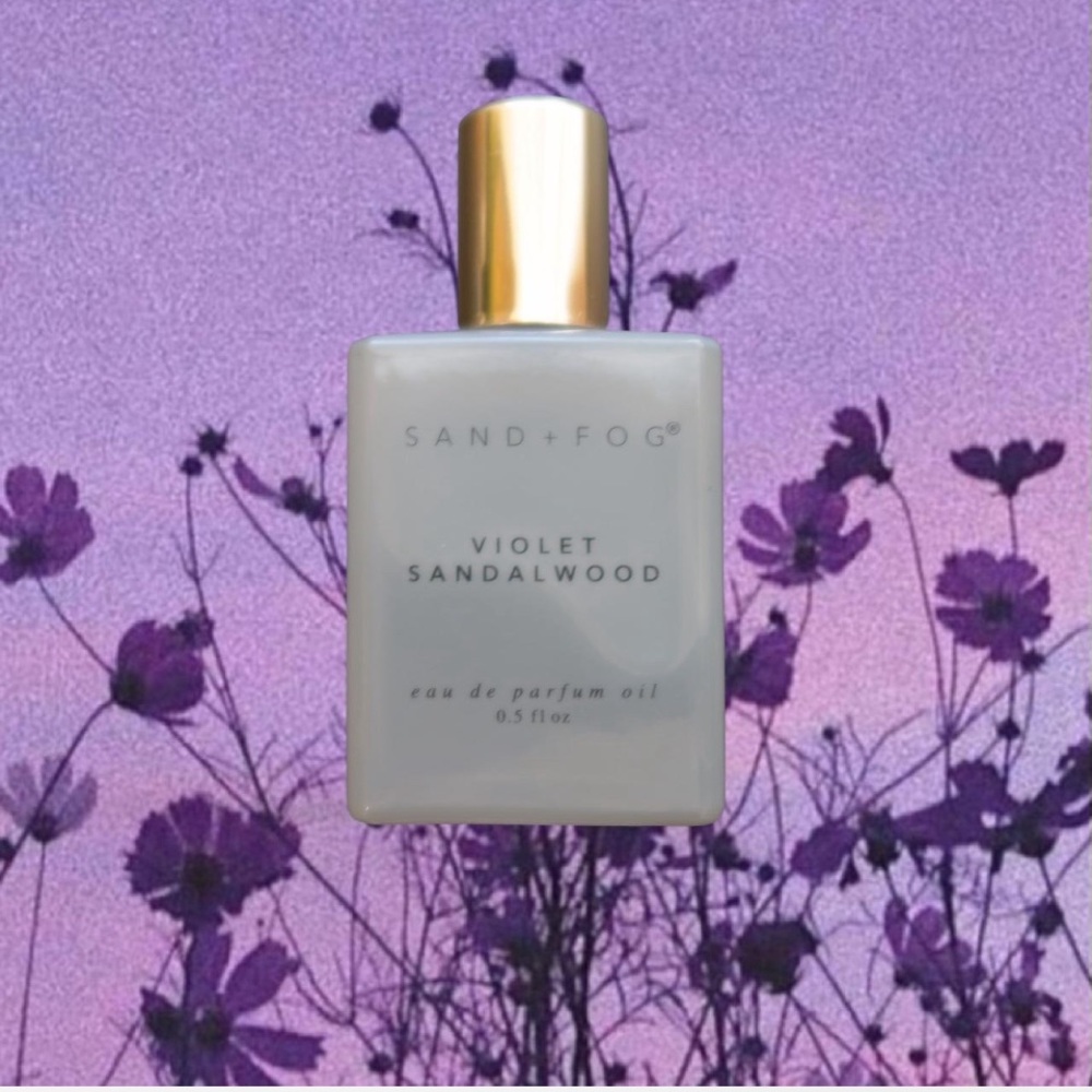 💜 SAND + FOG Violet Sandalwood Eau de Parfum Oil – 0.5 fl oz💜